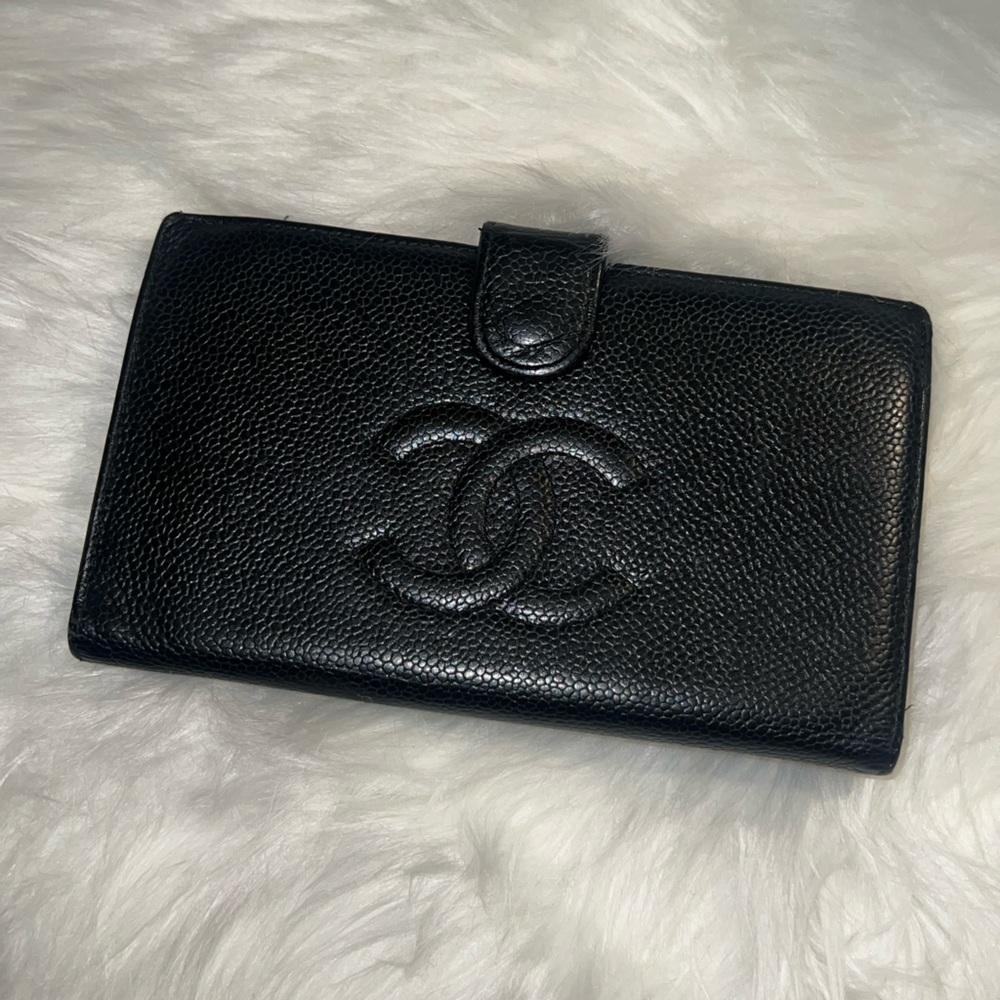 Chanel Timeless CC caviar Wallet